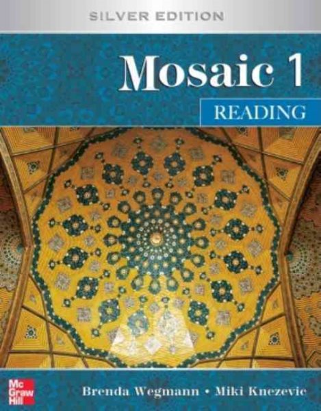Mosaic 1: Reading, Silver Edition cover