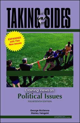 Taking Sides: Clashing Views on Political Issues, Expanded cover