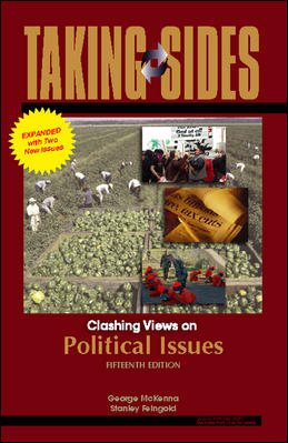 Taking Sides: Clashing Views on Political Issues, Expanded cover