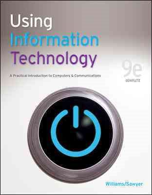 Using Information Technology 9e Complete Edition cover