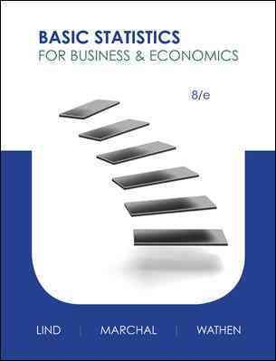 Basic Statistics for Business and Economics cover