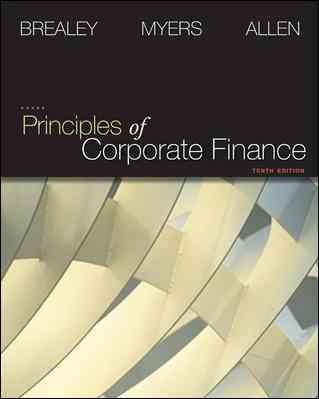 Principles of Corporate Finance (Finance, Insurance, and Real Estate) cover