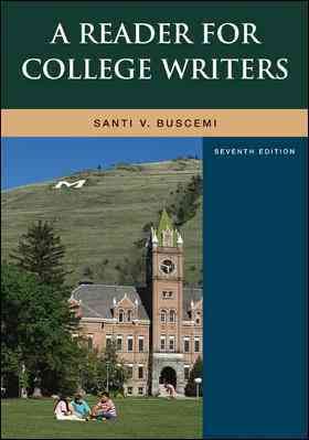 A Reader For College Writers cover