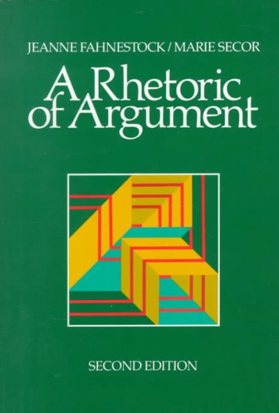 A Rhetoric of Argument