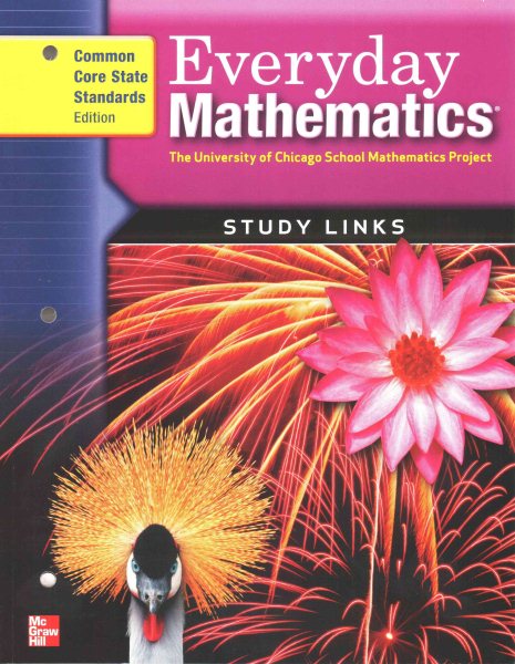 Everyday Mathematics, Grade 4, Consumable Study Links cover
