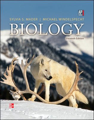 Mader, Biology © 2013, 11e, AP Student Edition (Reinforced Binding) (AP BIOLOGY MADER) cover