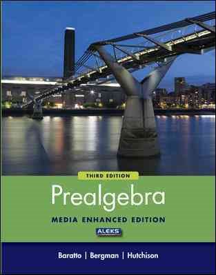 Prealgebra, 3rd Edition cover