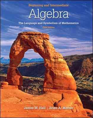 Beginning and Intermediate Algebra: The Language & Symbolism of Mathematics cover