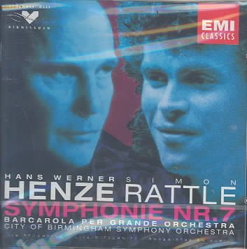 Hans Werner Henze: Barcarola per grande orchestra / Symphony No. 7 cover