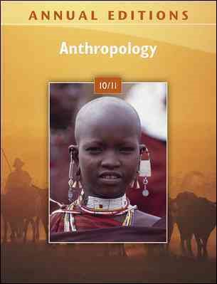 Annual Editions: Anthropology 10/11 cover