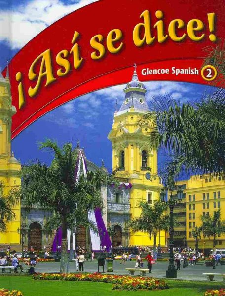 Asi Se Dice! (Glencoe Spanish) (Spanish Edition) cover