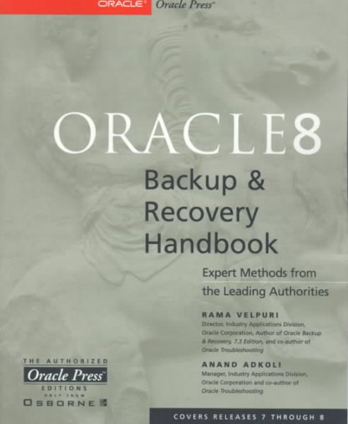 Oracle8 Backup and Recovery Handbook cover