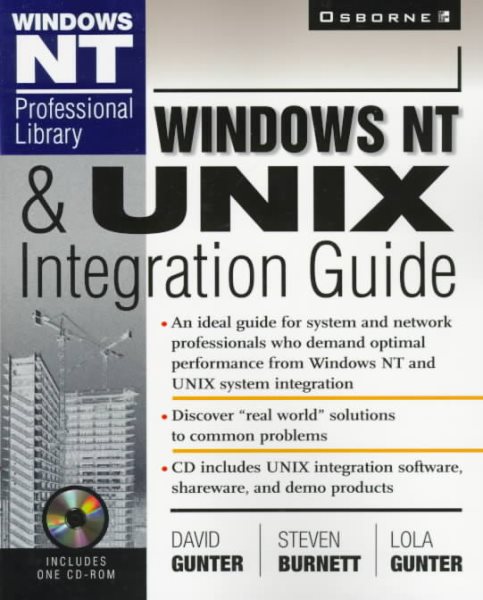 Windows NT & UNIX Integration Guide cover