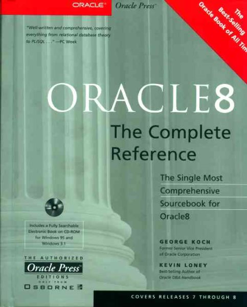Oracle8: The Complete Reference cover