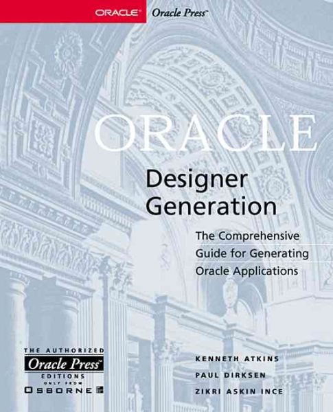 Oracle Designer Generation with CDROM