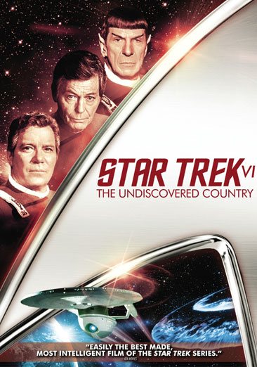 STAR TREK 6-UNDISCOVERED COUNTRY (DVD) cover