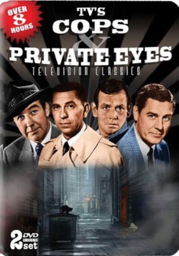 TV's Cops and Private Eyes - Television Classics - 2 DVD Embossed Tin