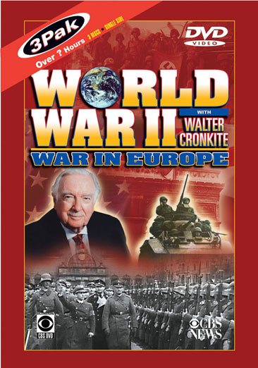 World War II With Walter Cronkite: War in Europe cover