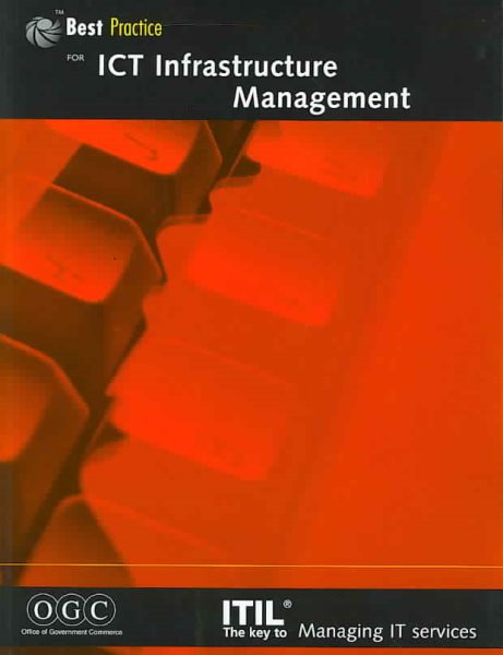Ict Infrastructure Management (It Infrastructure Library Series) cover