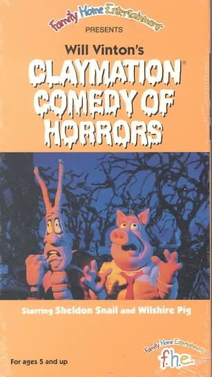 Will Vinton's Claymation Comedy of Horrors [VHS] cover