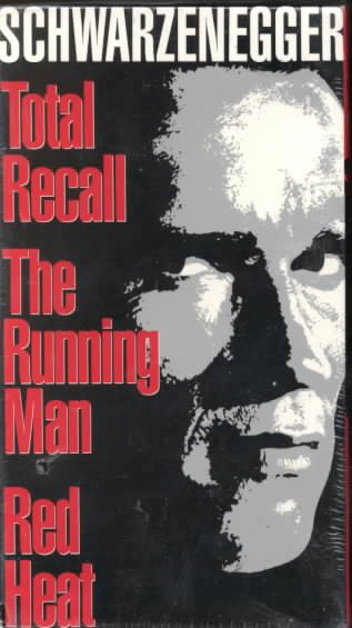 SCHWARZENEGGER The Action Pack (Total Recall-The Running Man-Red Heat) cover