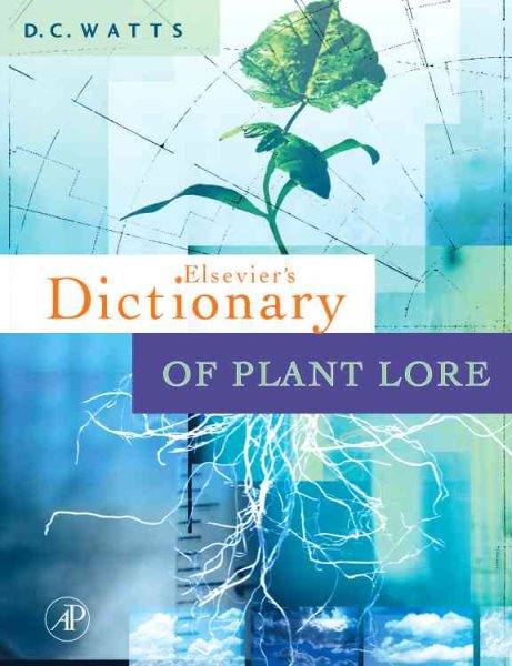 Dictionary of Plant Lore cover