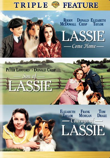 Lassie Come Home/Son of Lassie/Courage of Lassie (DVD) (3FE) (Multi-Title) cover