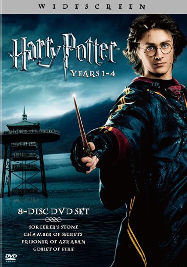 Harry Potter: Years 1-4 (Harry Potter and the Sorcerer's Stone / Chamber of Secrets / Prisoner of Azkaban / Goblet of Fire) cover