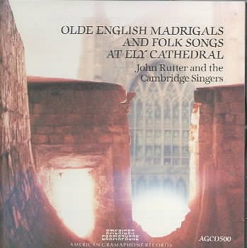 Olde English Madrigals and Folk Songs at Ely Cathedral cover