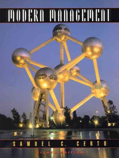 Modern Management (8th Edition) cover