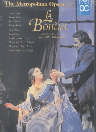 Giacomo Puccini - La Bohème / Franco Zeffirelli · James Levine - T. Stratas · R. Scotto · J. Carreras · MET cover