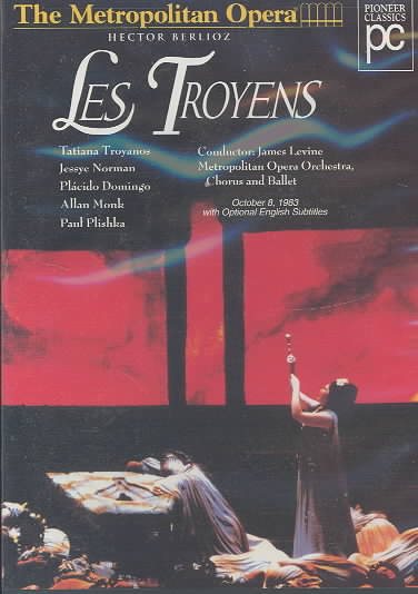Berlioz - Les Troyens / Levine, Troyanos, Norman, Domingo, Metropolitan Opera cover