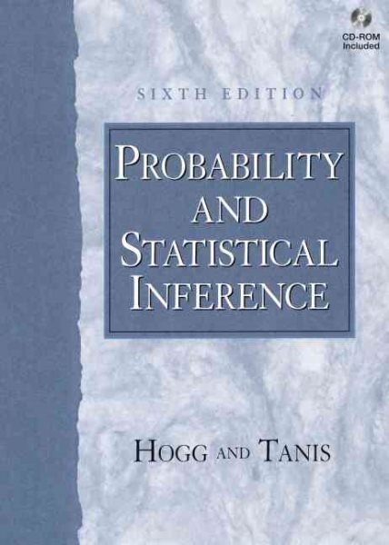 Probability and Statistical Inference (6th Edition) cover