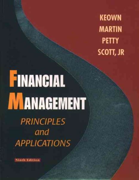 Financial Management: Principles and Applications (9th Edition) cover