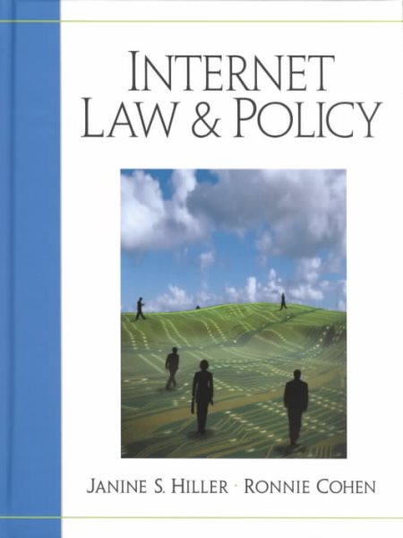 Internet Law and Policy cover