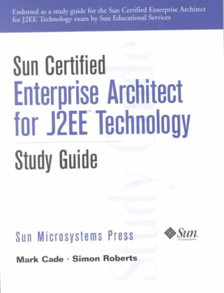 Sun Certified Enterprise Architect for J2Ee Technology cover