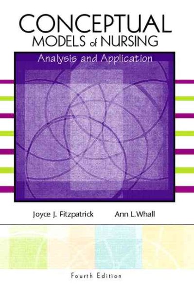 Conceptual Models of Nursing: Analysis and Application cover