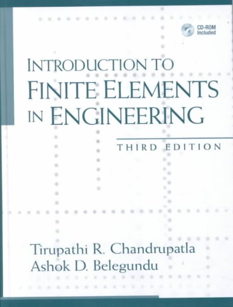 Introduction to Finite Elements in Engineering (3rd Edition) cover