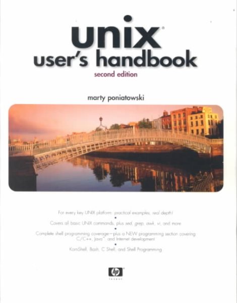 UNIX User's Handbook (2nd Edition) cover