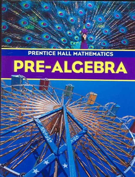 Pre-Algebra cover