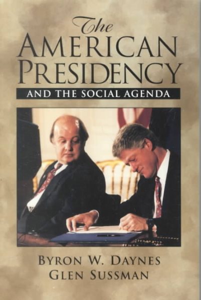 The American Presidency and the Social Agenda cover