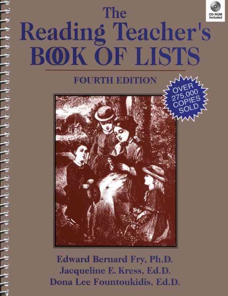 The Reading Teachers Book of Lists, 4th Edition cover
