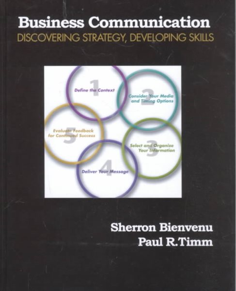 Business Communication: Discovering Strategy Developing Skills cover
