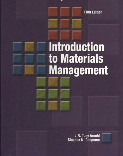 Introduction to Materials Management (5th Edition) cover