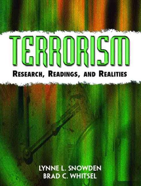 Terrorism: Research, Readings and Realities cover