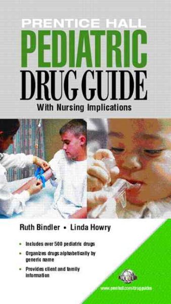 Prentice Hall Pediatric Drug Guide cover