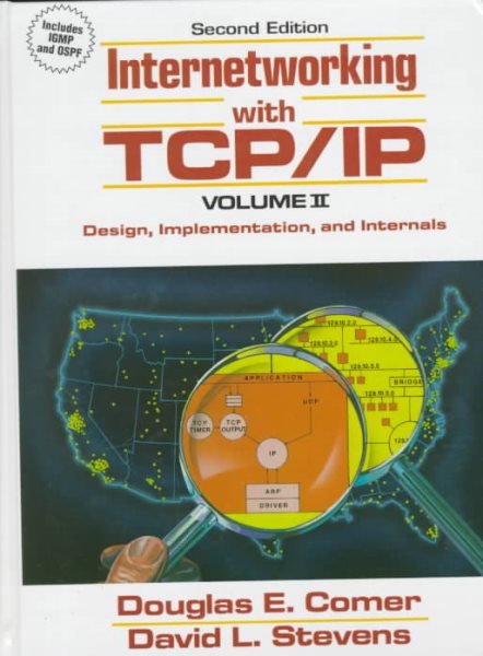 Internetworking with TCP/IP: Vol.II, Design, Implementation, and Internals cover