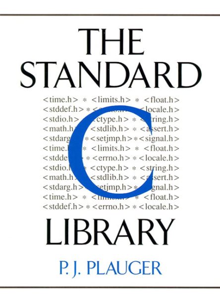 Standard C Library, The cover