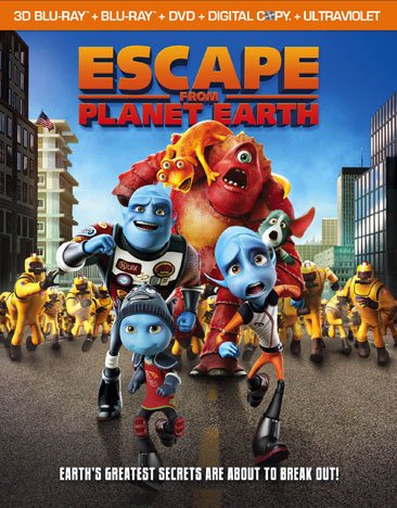 Escape From Planet Earth (Blu-ray + DVD + Digital UltraViolet)