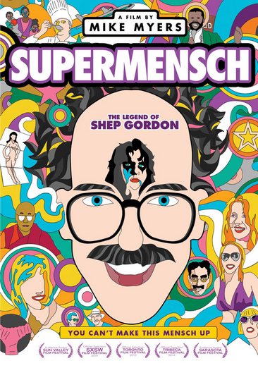 Supermensch: The Legend of Shep Gordon DVD cover